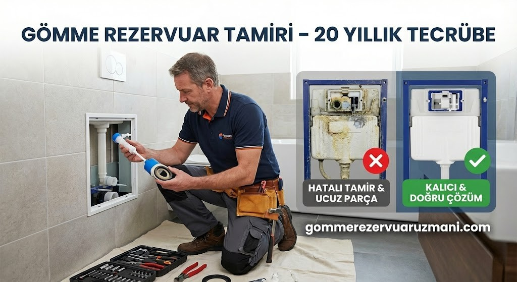 Gömme Rezervuar Tamiri – 20 Yıllık Ustadan Kalıcı Çözümler Blog Yazısı