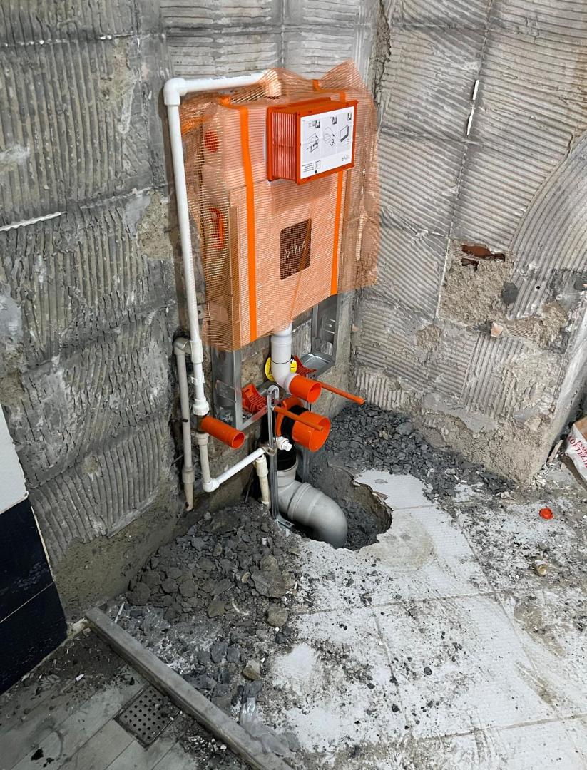 Gömme Rezervuar Sıfırdan Kırım ve Montaj | Yeni Gömme Rezervuar Kurulumu Hizmeti